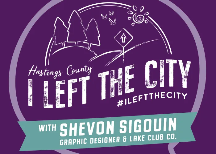 I left the city podcast episode cover