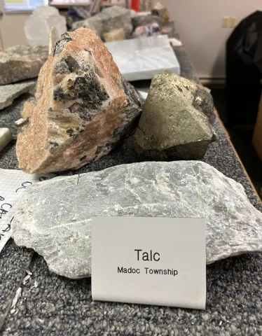 photo of talc from Madoc Township